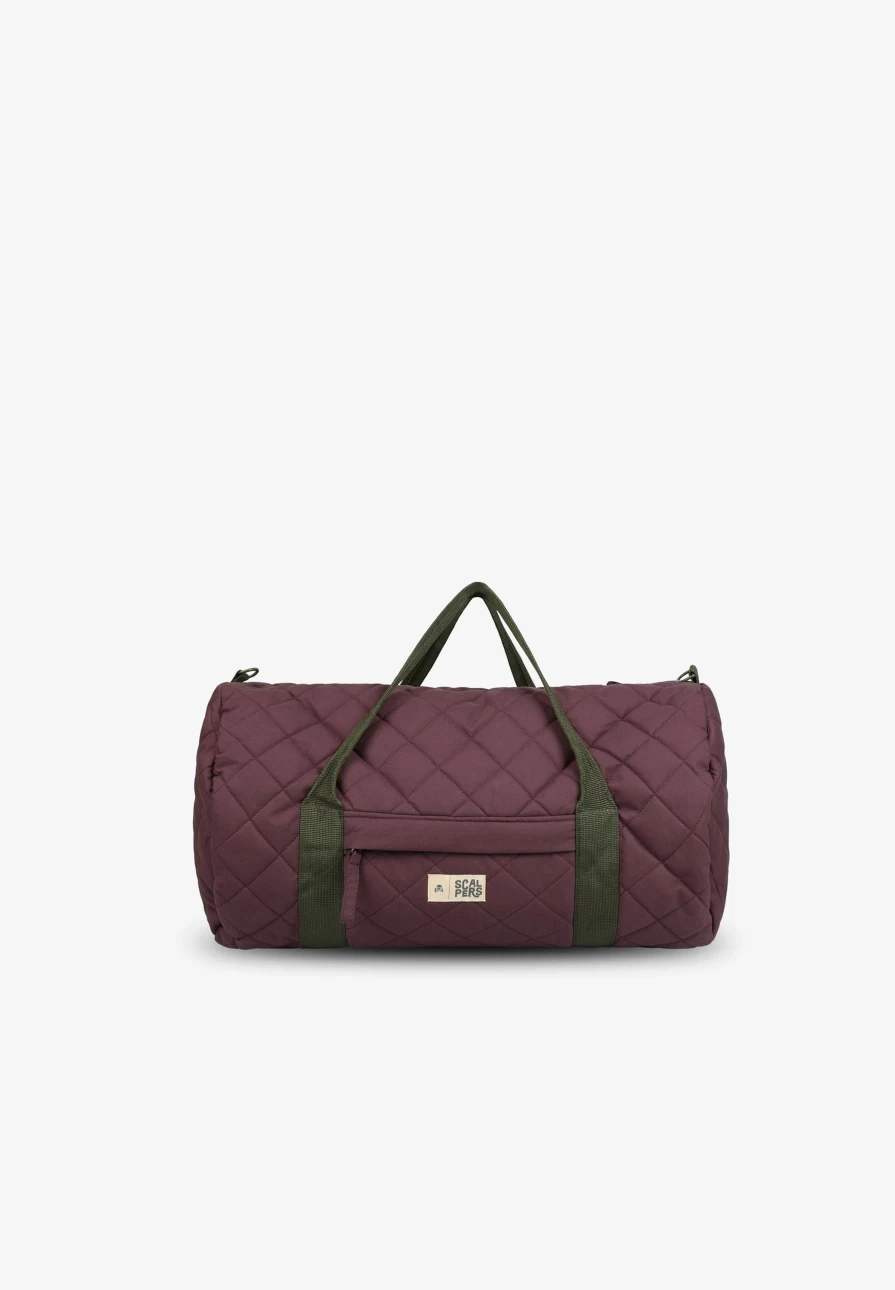 "ScalpersCompany Kids Quilted Travel Bag - Lightweight Durable Carry-On for Children"
