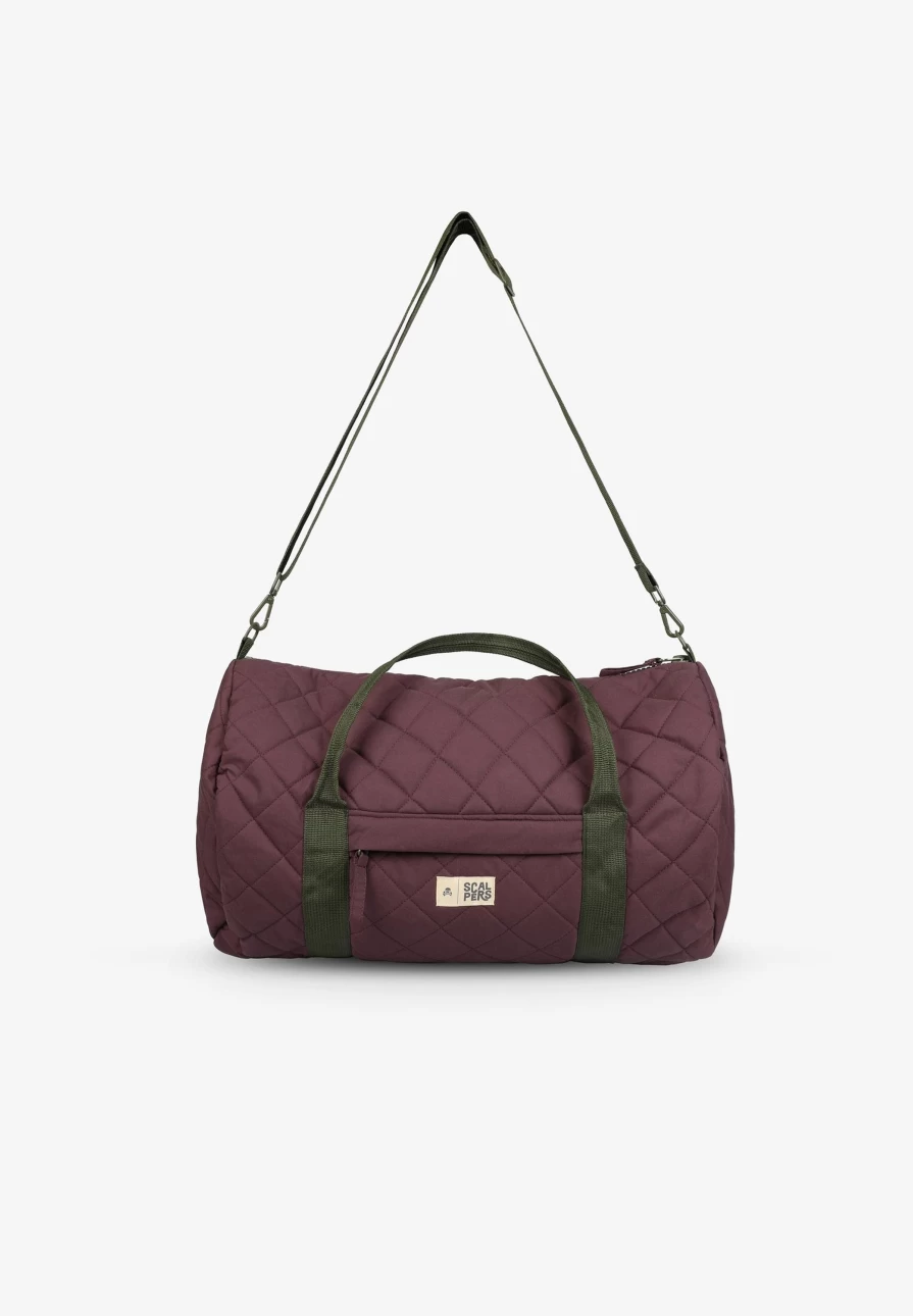 "ScalpersCompany Kids Quilted Travel Bag - Lightweight Durable Carry-On for Children"