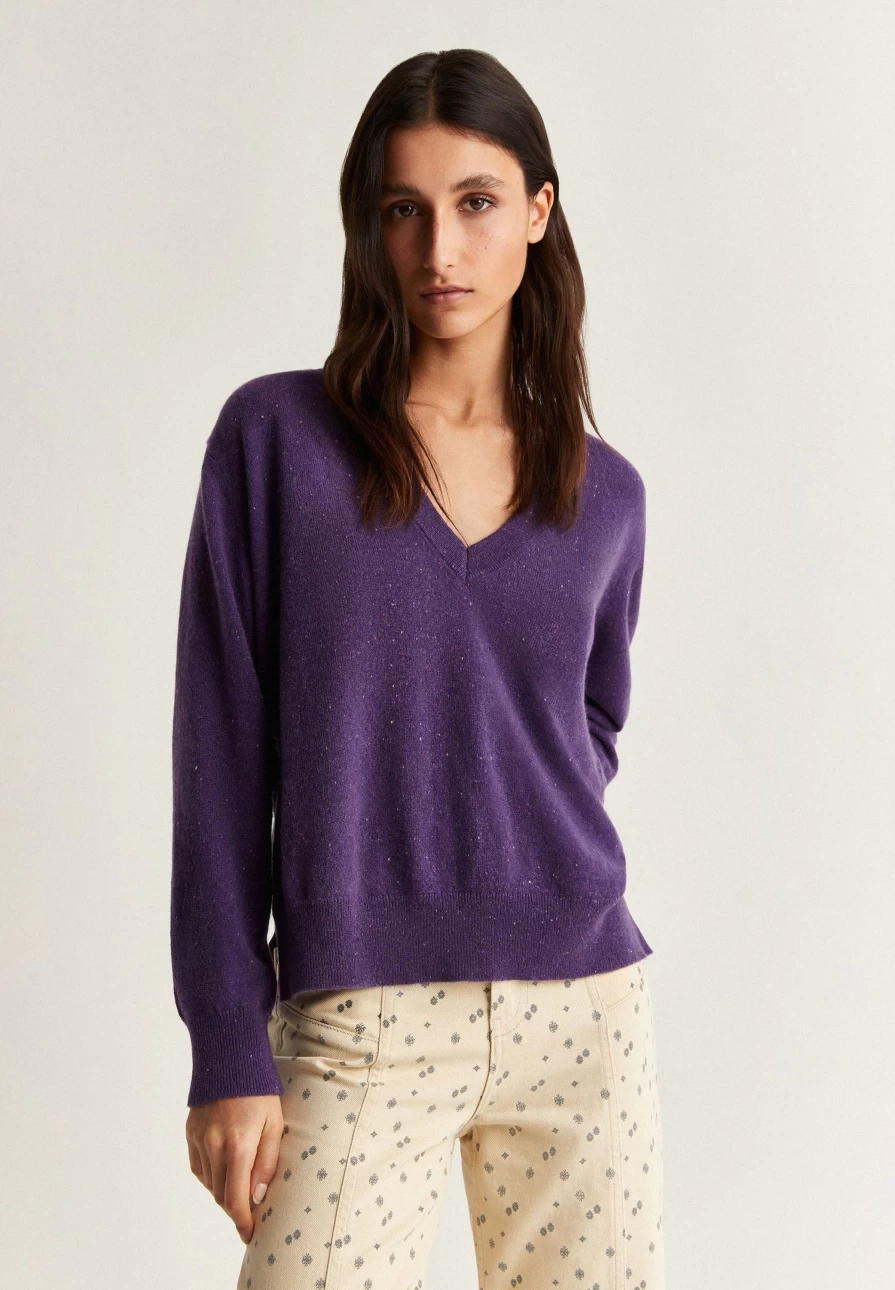 "ScalpersCompany Women's Cashmere Knit Sweater – Soft Luxury Pullover for Women"