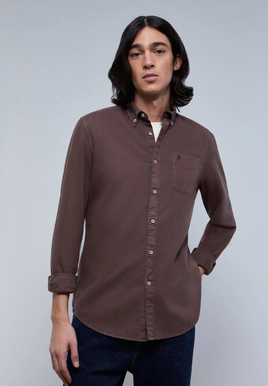 "ScalpersCompany Men's Button-Down Collar Pocket T-Shirt - Classic Casual Style"