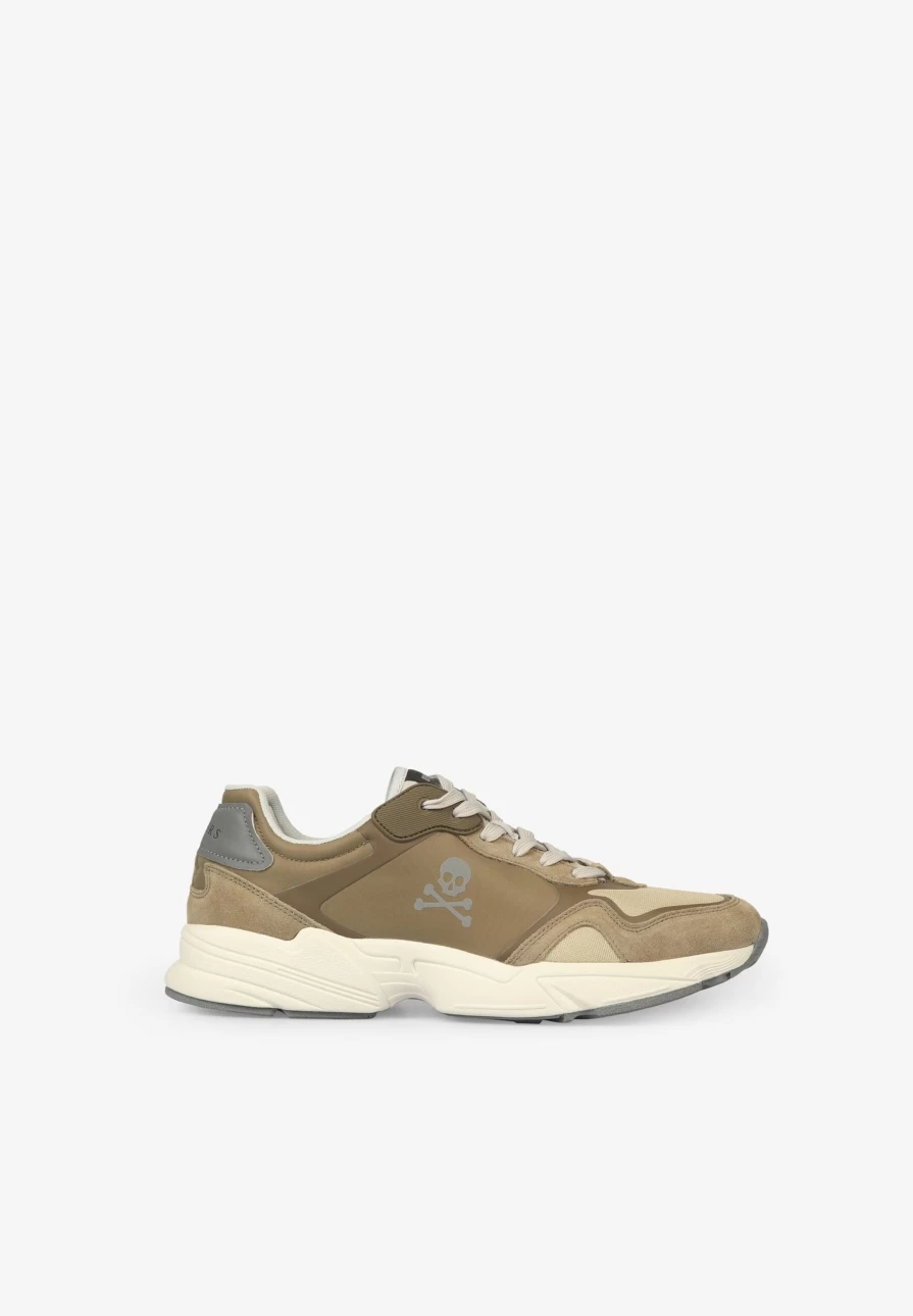 "ScalpersCompany Men's Embossed Sole Sneakers – Stylish & Comfortable Footwear"
