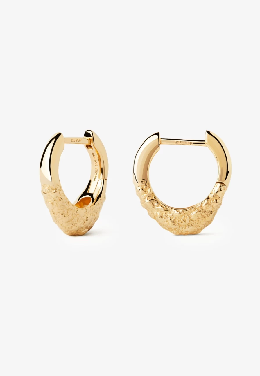 "Scalperscompany Duna Single Hoop Earrings for Women – Pdpaola X Scalpers Collaboration"