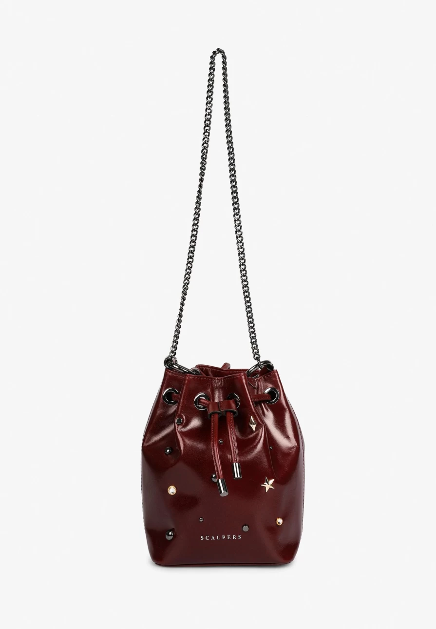 "Stylish Women's Bowling Bag With Studs by ScalpersCompany – Trendy & Durable Design"