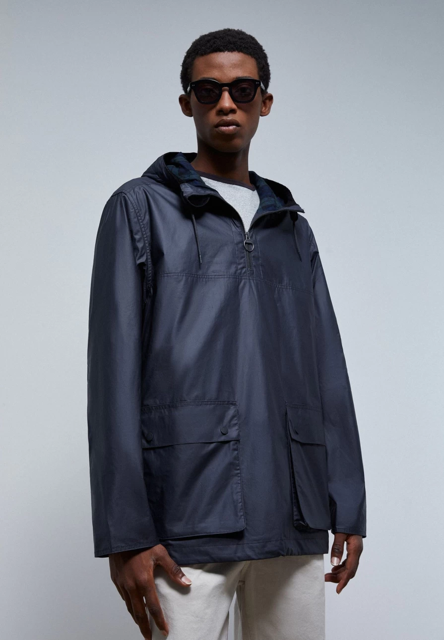 "ScalpersCompany Men's Navy Premium Zip-Up Collar Jacket – Stylish & Comfortable Outerwear"