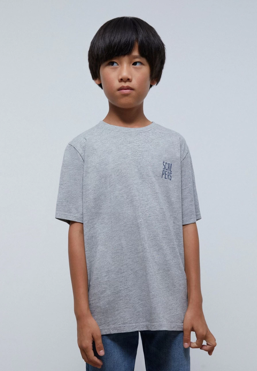"ScalpersCompany Kids' Graphic Logo T-Shirt - Comfortable Cotton Tee for Boys & Girls"