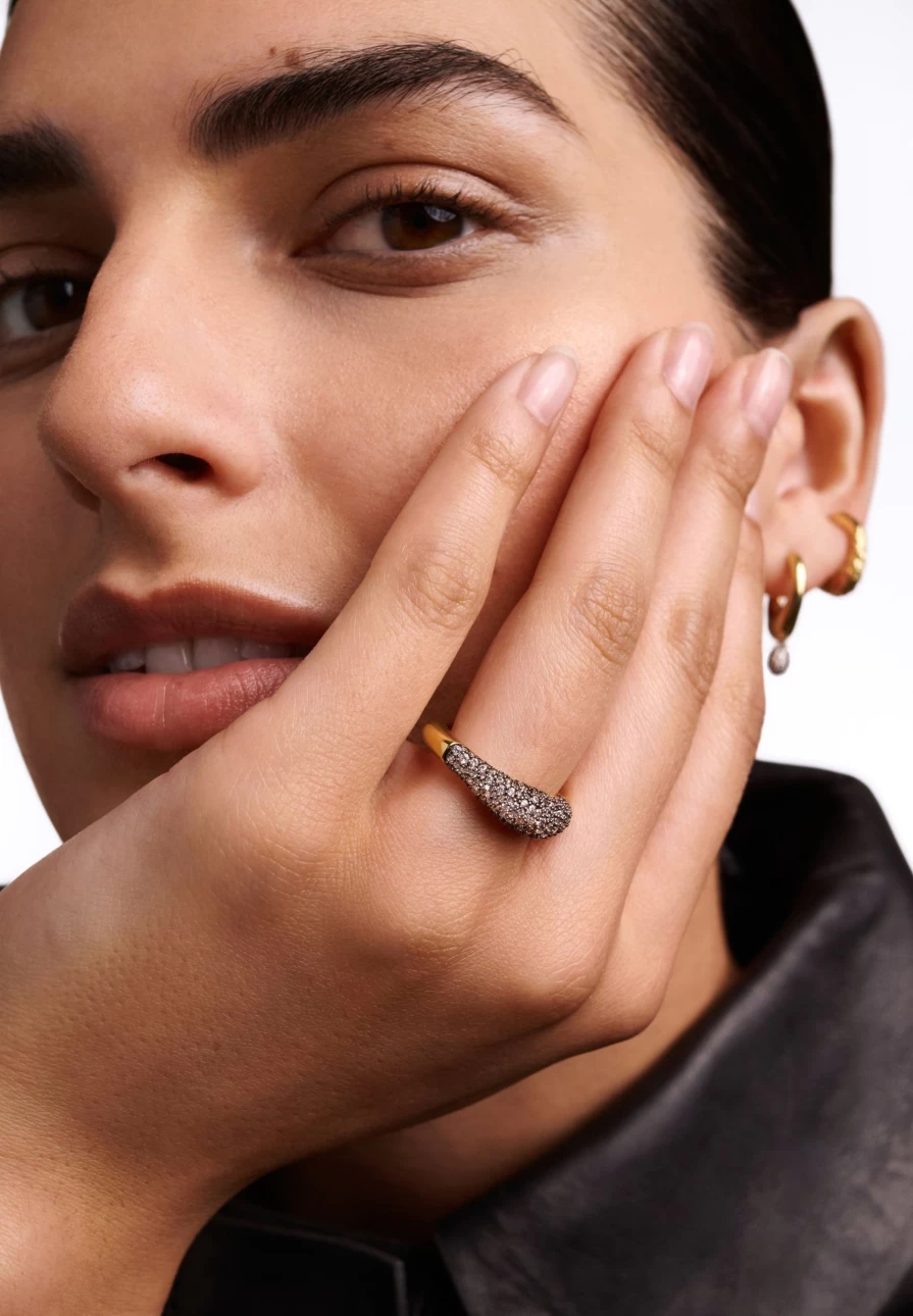 "Pave Duna Ring - Pdpaola X Scalpers Company for Women | Elegant Jewelry"
