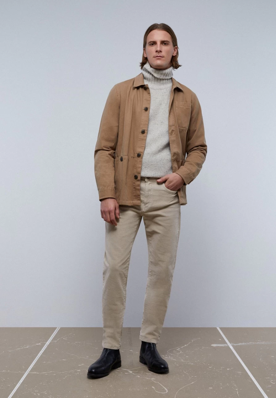 "ScalpersCompany Men's Five Pocket Corduroy Pants for Comfort & Style"