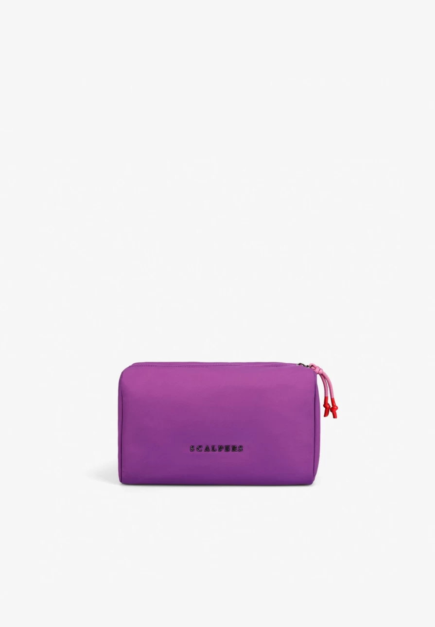 "ScalpersCompany Women's Stylish Toiletry Bag with Secure Zip Closure - Travel Cosmetic Organizer"