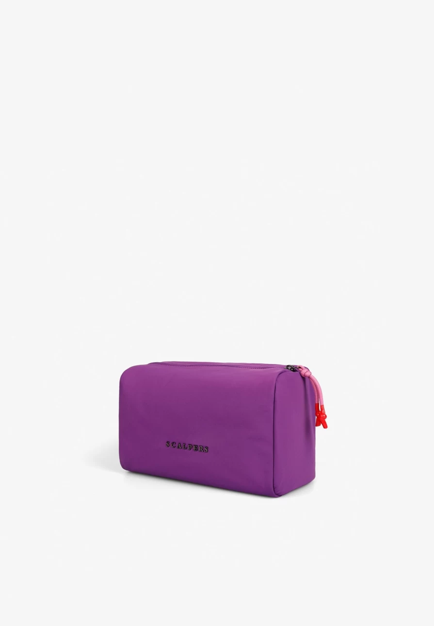 "ScalpersCompany Women's Stylish Toiletry Bag with Secure Zip Closure - Travel Cosmetic Organizer"