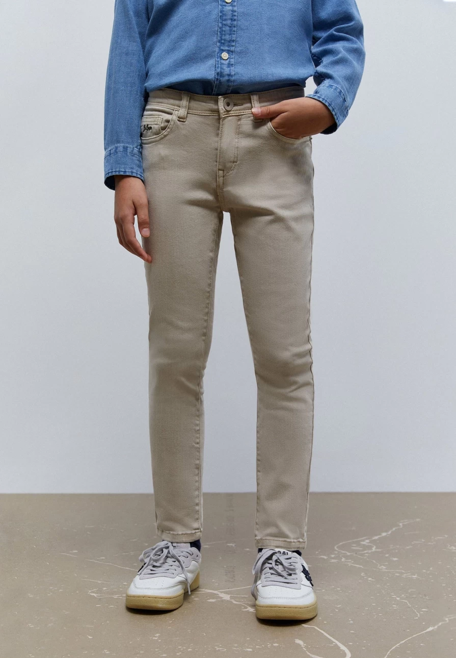 "ScalpersCompany Kids' Five-Pocket Comfortable Trousers for Active Play"