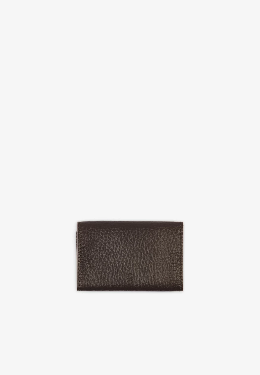 "ScalpersCompany Men's Engraved Leather Clutch – Premium Designer Handcrafted Wallet"