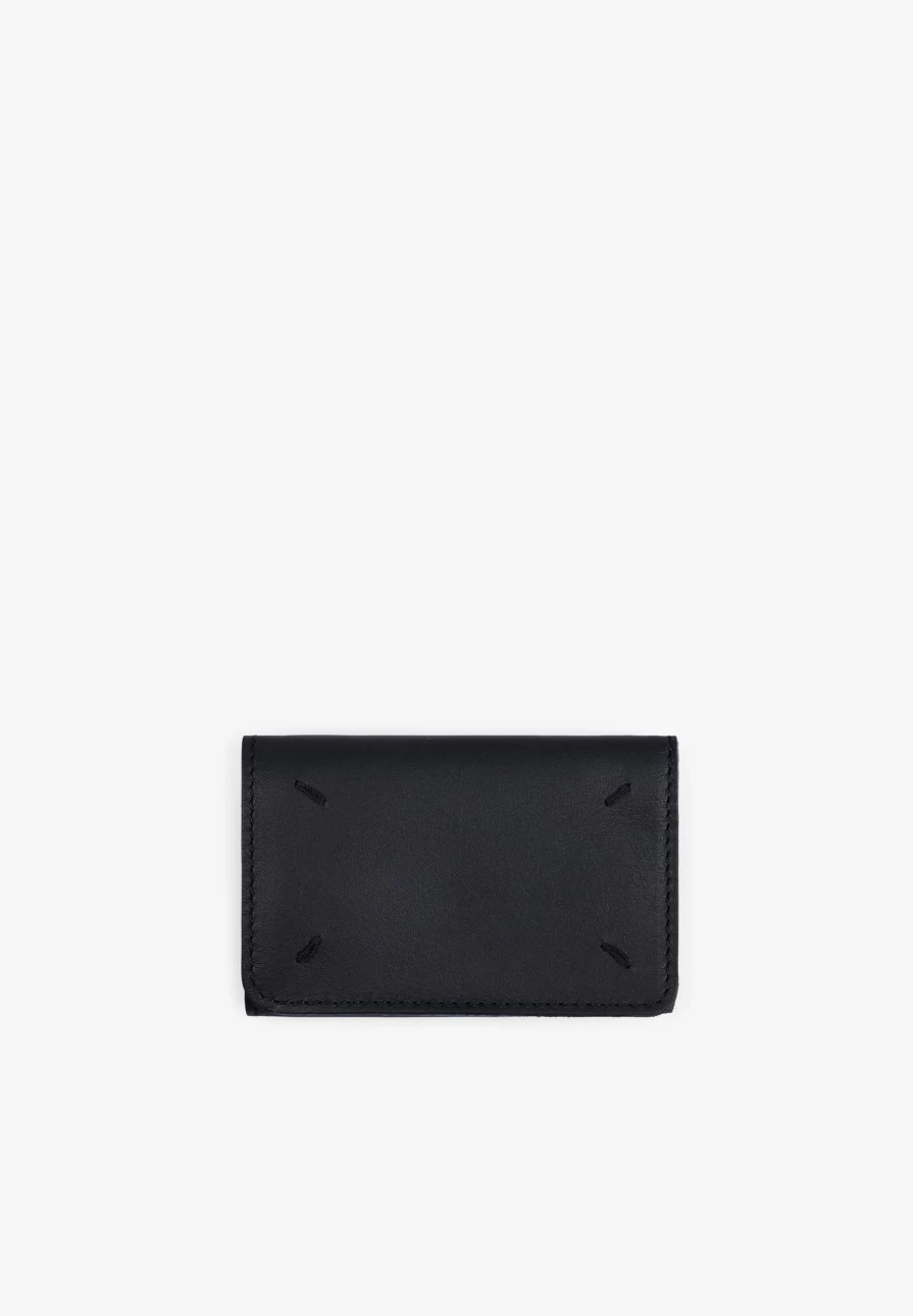 ScalpersCompany Navy Blue Engraved Leather Clutch for Men - Premium Men's Accessory