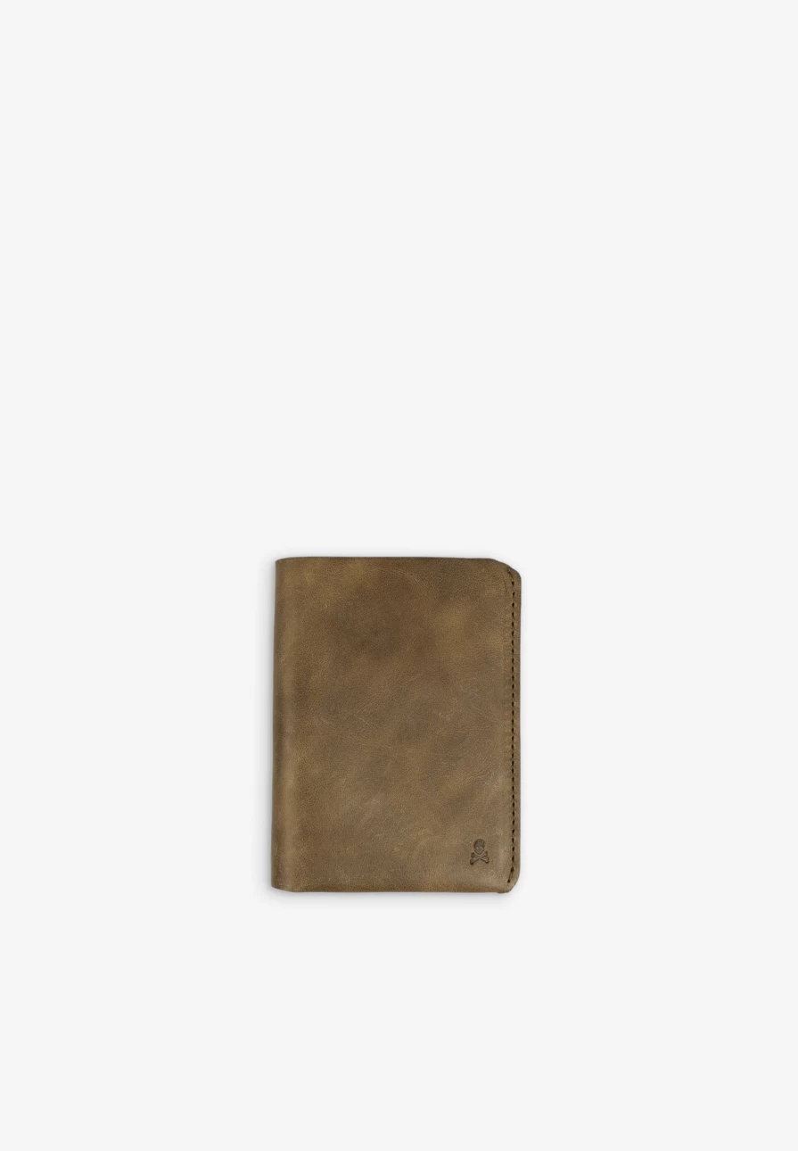 "ScalpersCompany Men's Castellejo Leather Wallet – Premium Slim RFID Blocking Billfold for Men"