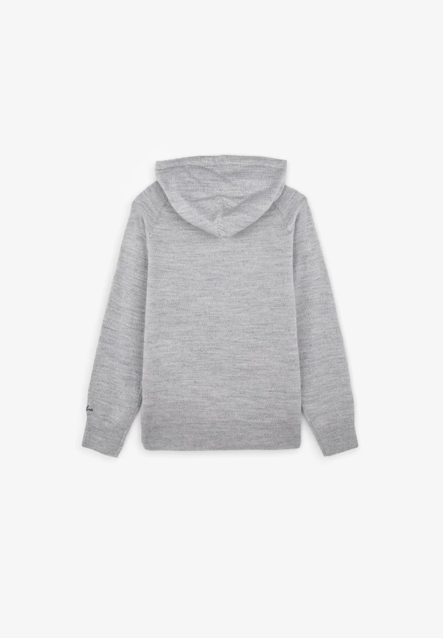 "Scalpers Company Skull Print Hoodie for Kids - Stylish Tricot Pullover"