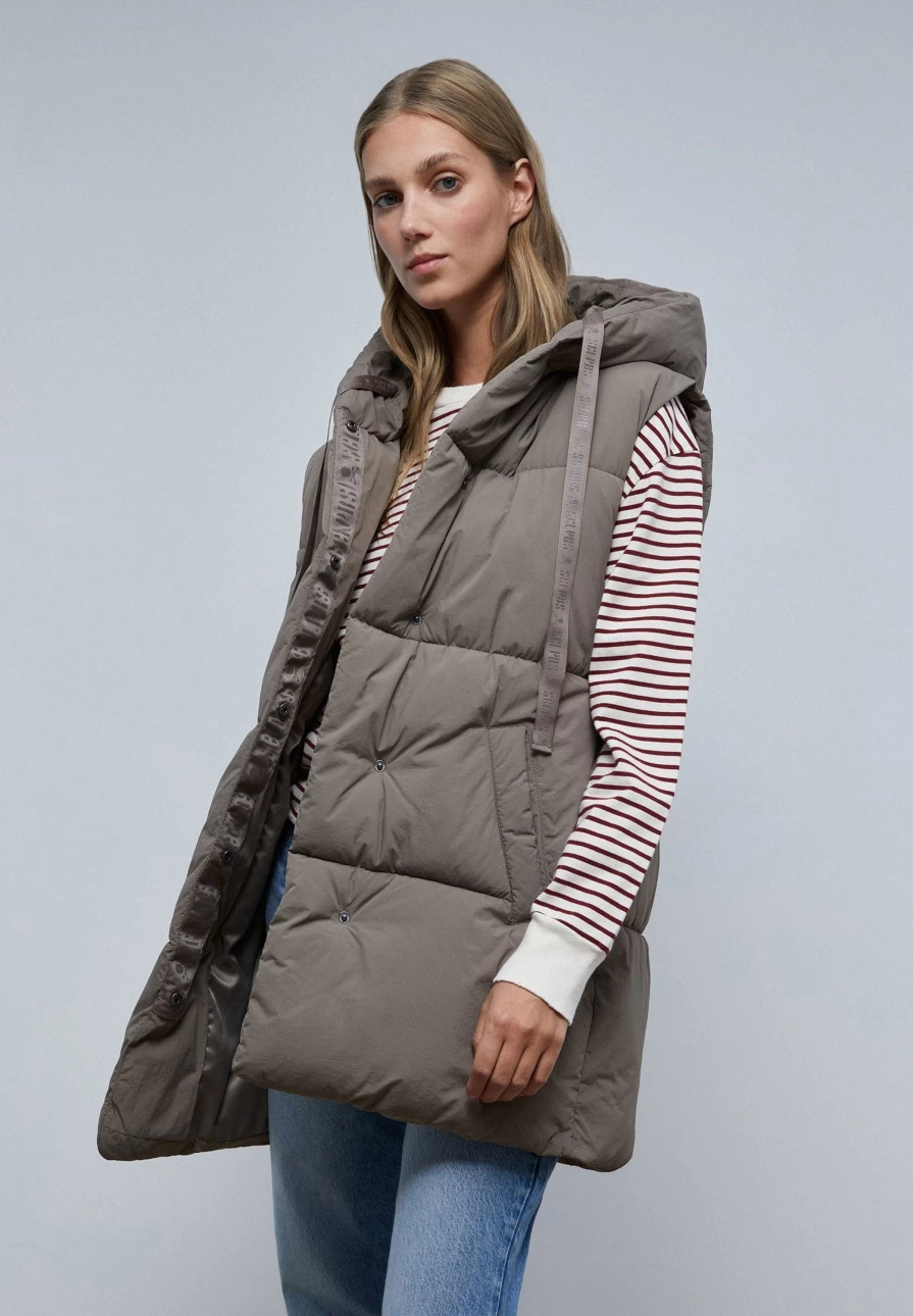 "ScalpersCompany Women's Hoodie Vest - Stylish & Comfortable Outerwear"