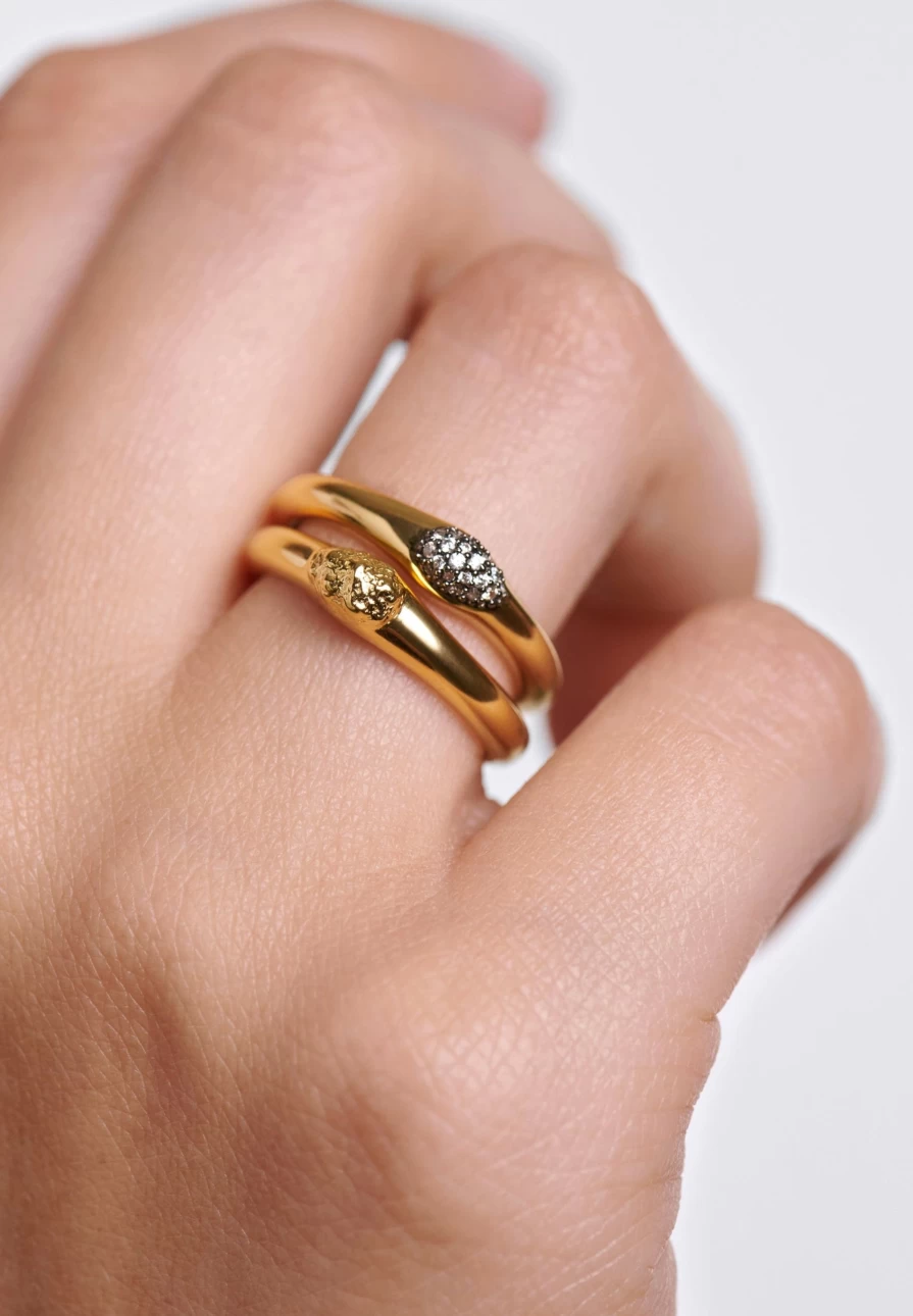 "Pdpaola X Scalpers Women's Ring Set – Stylish Jewelry by ScalpersCompany"