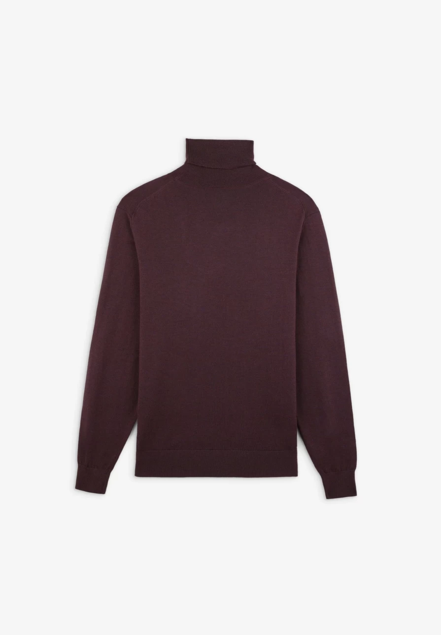 "ScalpersCompany Men's Classic Roll Neck Sweater – Timeless Knitwear for Men"