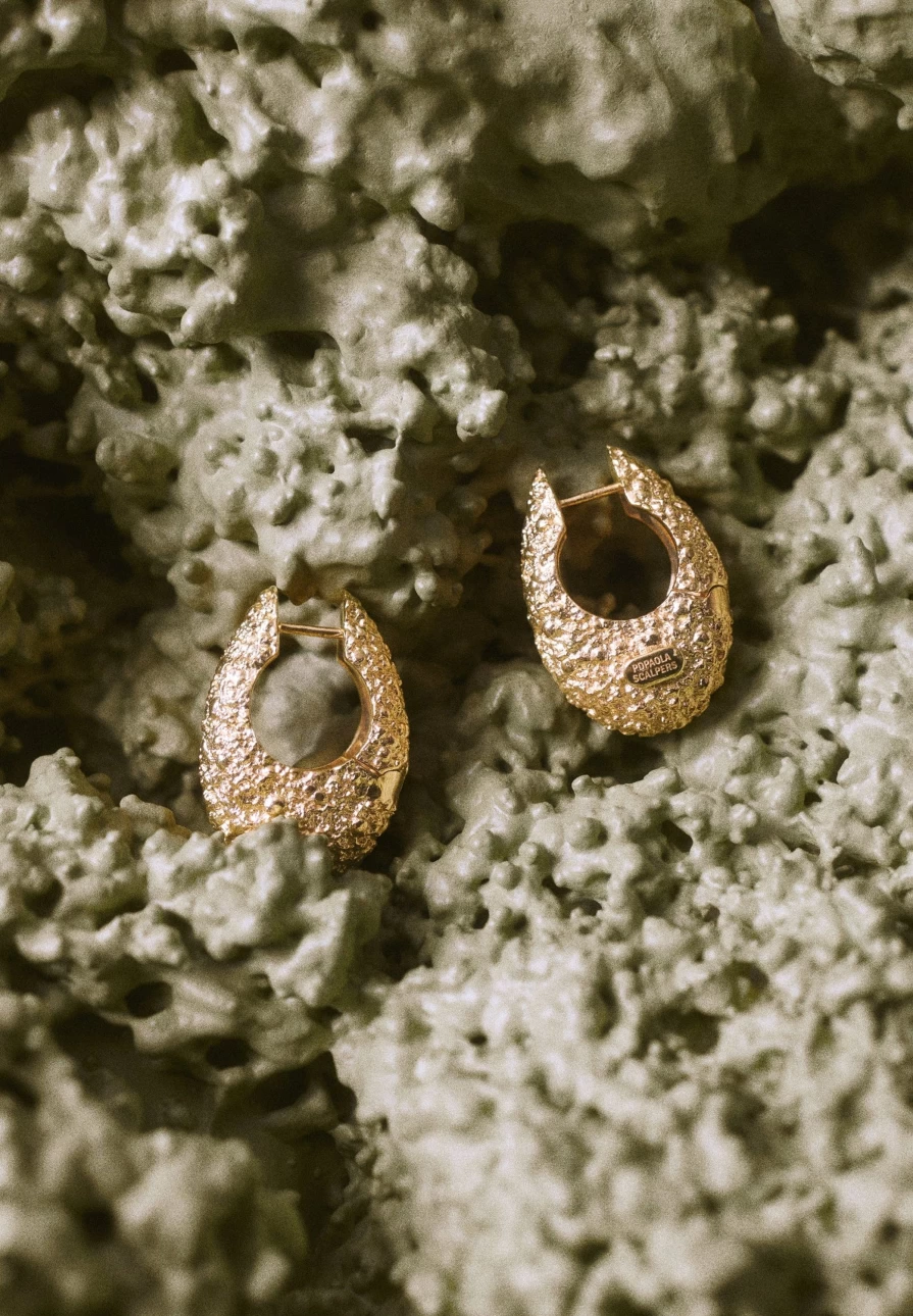 "Scalpers Company Marina Hoops Earrings – Pdpaola X Scalpers Collaboration for Women"