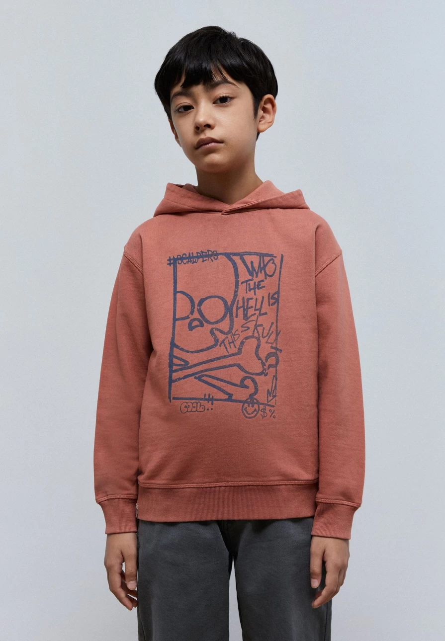 "ScalpersCompany Kids Hoodie - Stylish Front Print Pullover for Children"