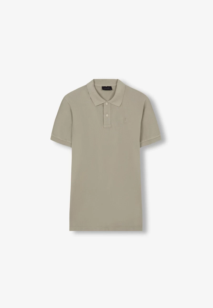 ScalpersCompany Men's Basic Polo Shirt - Classic Cotton Comfort Fit Tee for Casual Wear