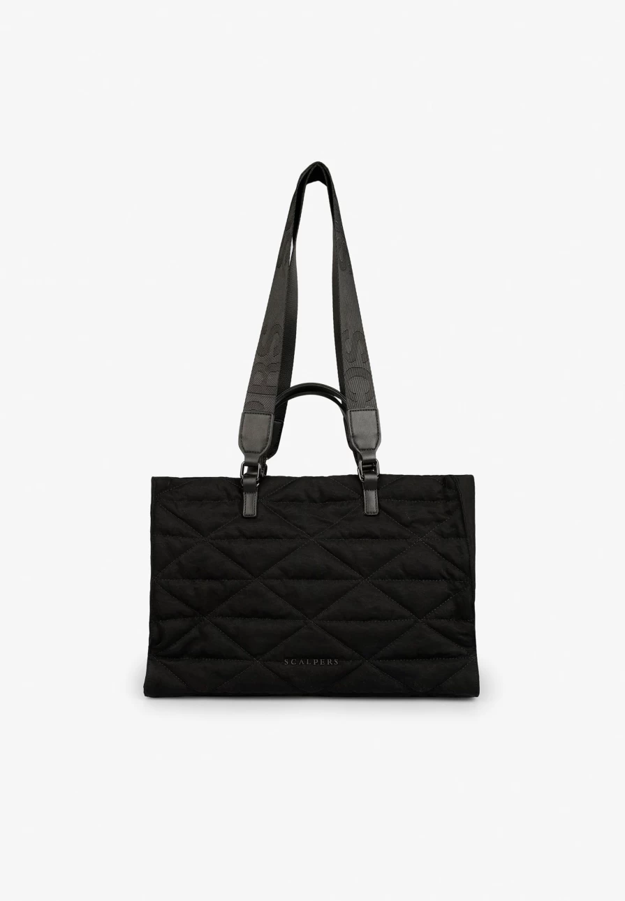 "ScalpersCompany Women's Quilted Tote Bag - Stylish & Durable Handbag for Everyday Use"