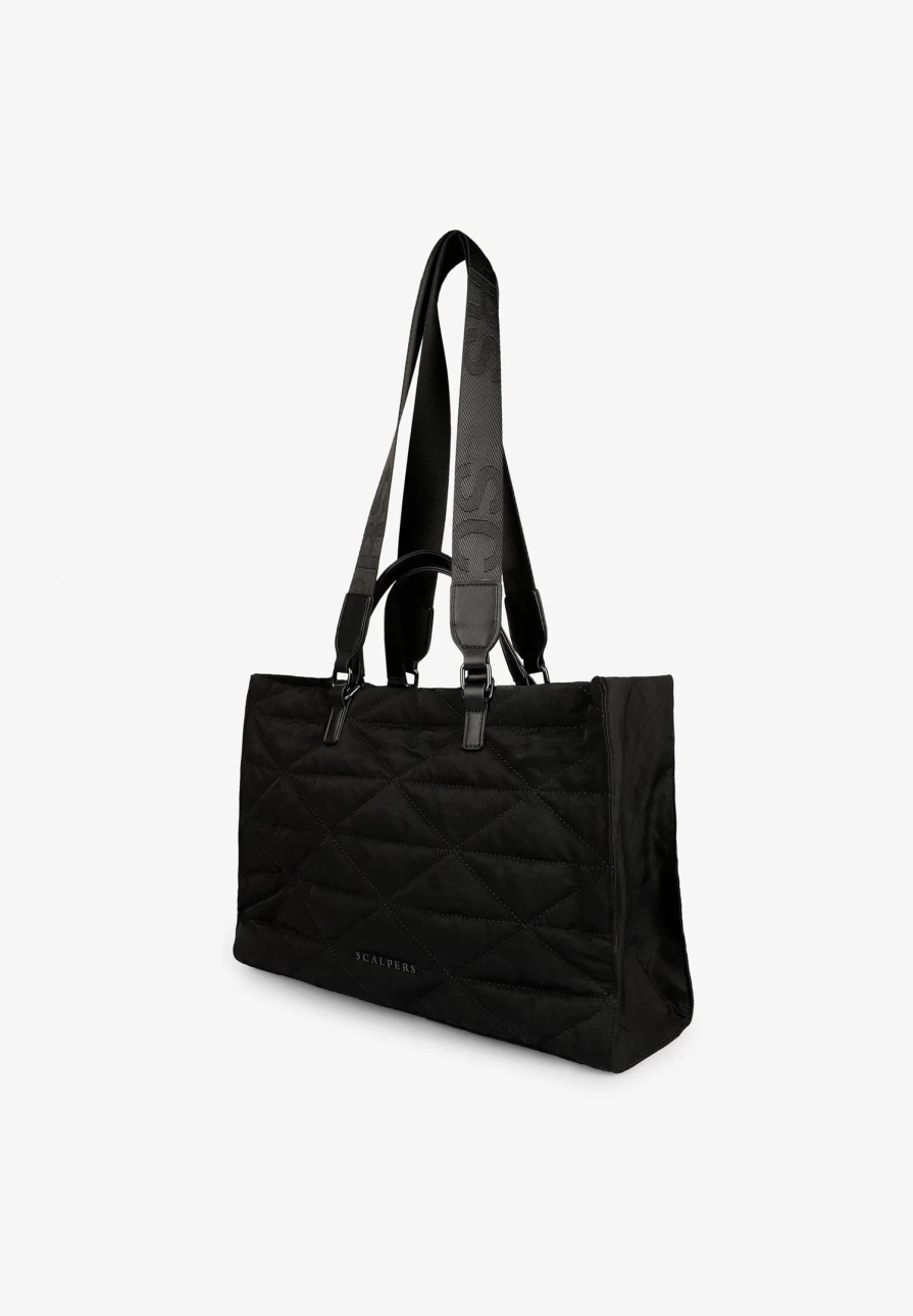 "ScalpersCompany Women's Quilted Tote Bag - Stylish & Durable Handbag for Everyday Use"
