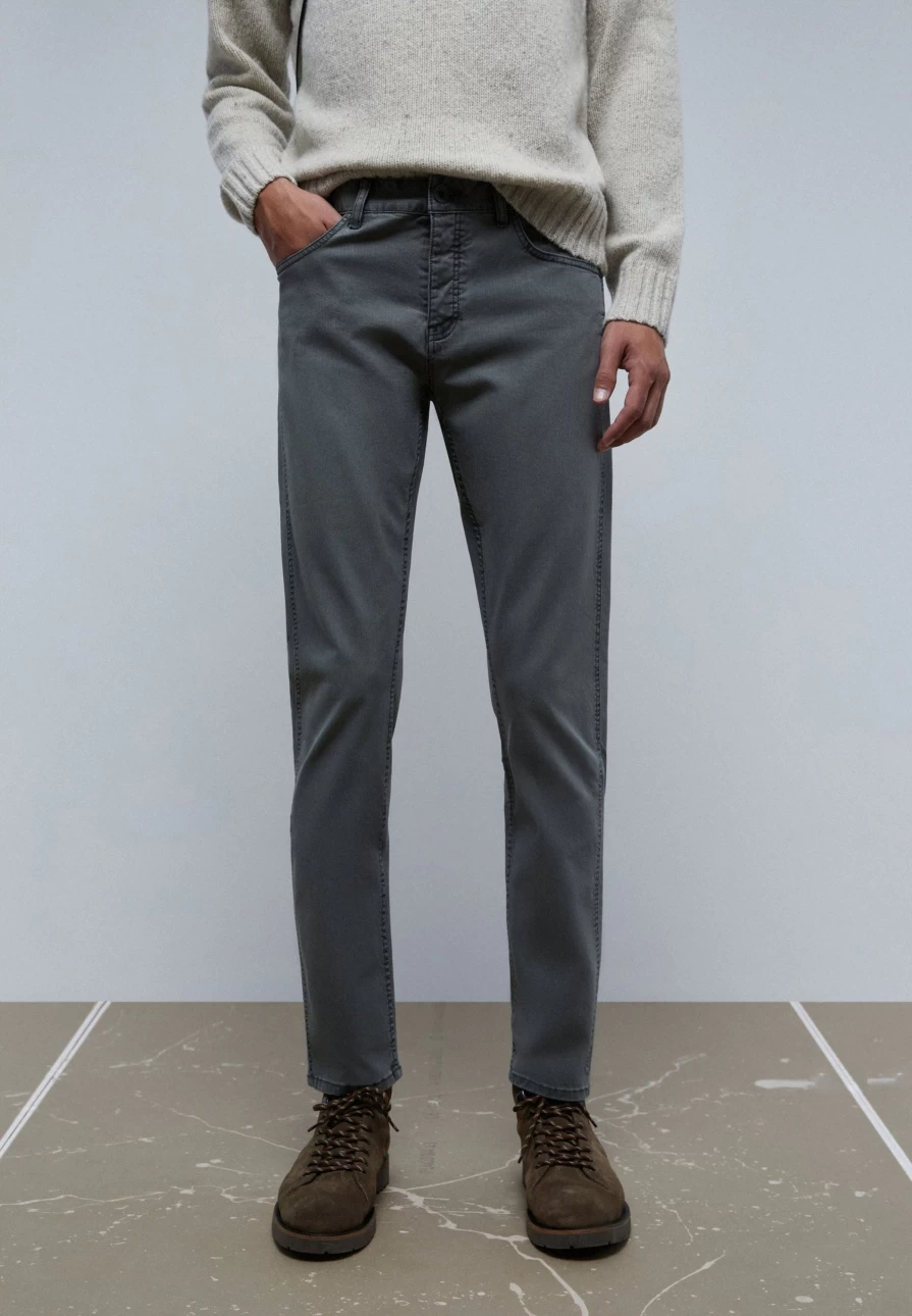 "ScalpersCompany Men's Five-Pocket Trousers - Stylish & Comfortable Pants for Men"