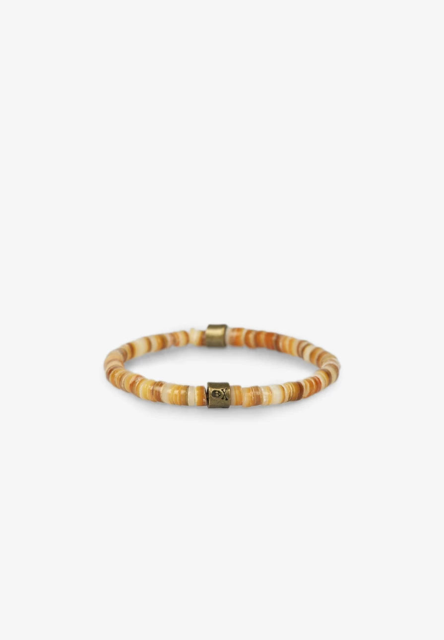 "ScalpersCompany Men's Bracelet with Metal Accents and Gemstones – Stylish Masculine Jewelry"