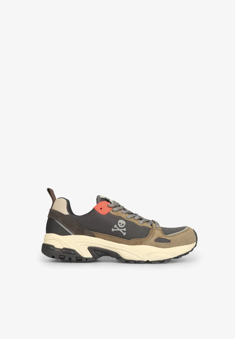 "ScalpersCompany Men's Lightweight Sneakers with Thick Cushioned Sole for Comfort"