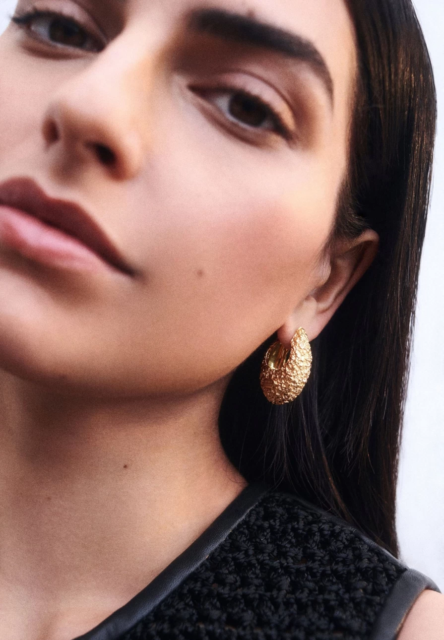 "ScalpersCompany Marina Hoops Earrings for Women – Pdpaola X Scalpers Collaboration"