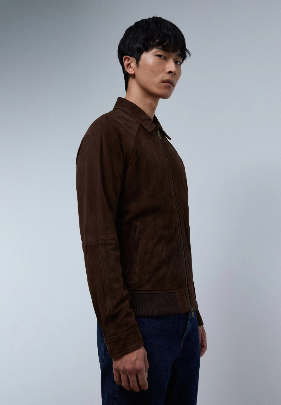 "Suede Jacket for Men | Premium Leather Outerwear by ScalpersCompany"