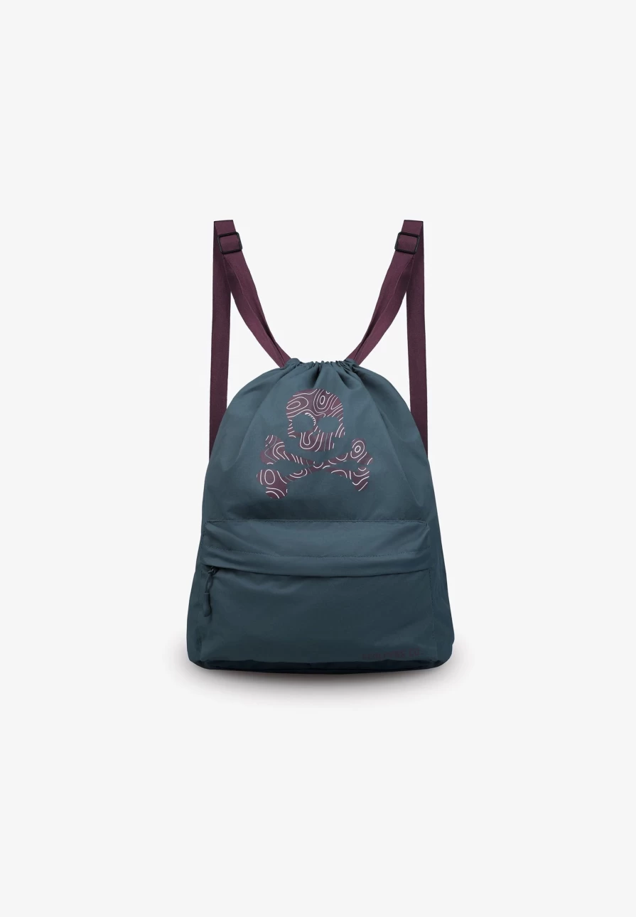 "ScalpersCompany Kids Skull Print Backpack - Cool Gothic Design School Bag for Children"
