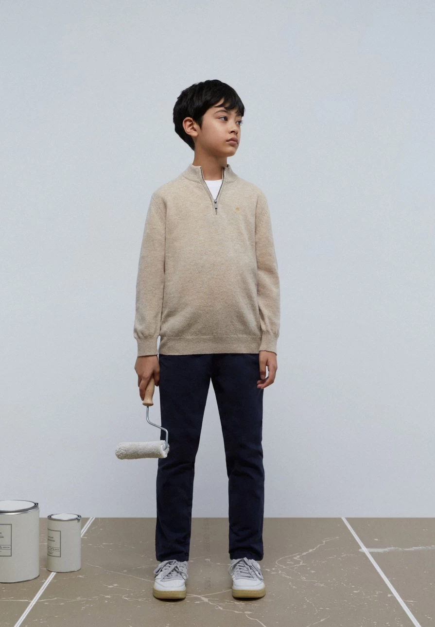 "ScalpersCompany Kids Zip Sweater - Stylish & Comfortable Children's Hoodie"