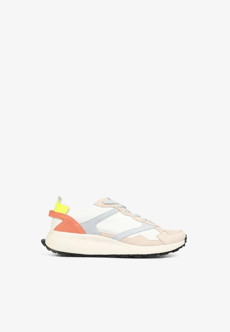 "Scalperscompany Women's Sneakers with Neon Accents – Stylish Light-Up Athletic Shoes"
