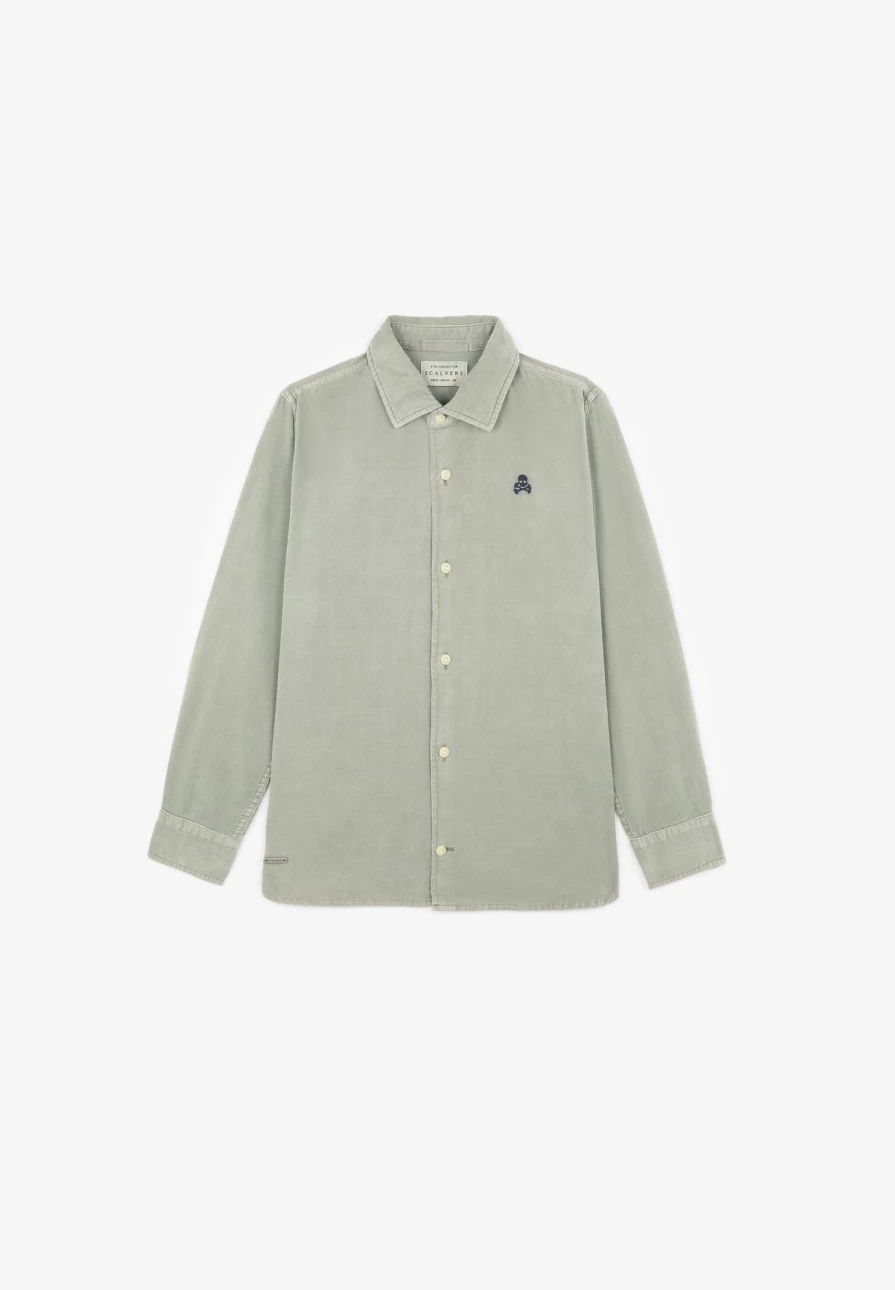 "Scalpers Co. Kids' K-Style Corduroy Shirt | Soft & Stylish Button-Up for Boys & Girls"