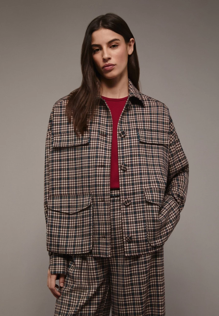 "ScalpersCompany Women's Quilted Cardigan With Pockets – Cozy Stylish Outerwear"