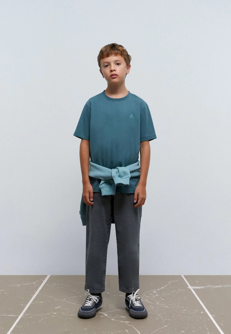 "ScalpersCompany Kids High Density Print Graphic T-Shirt - Soft Cotton Tee for Children"
