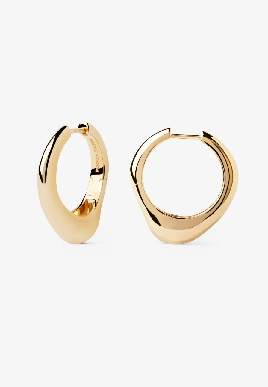 "ScalpersCompany Riba Hoops Earrings for Women – Pdpaola X Scalpers Collaboration"