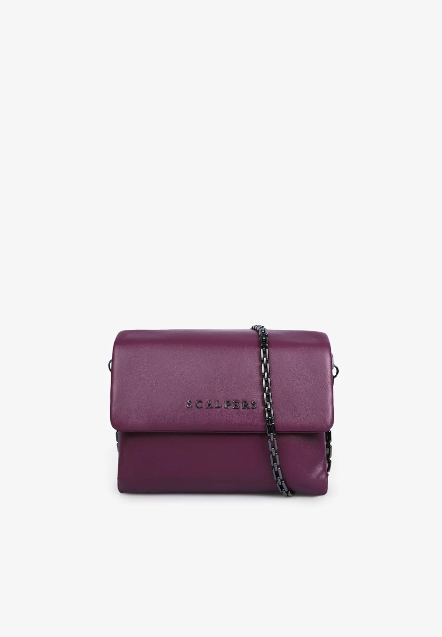 "ScalpersCompany Women's Genuine Leather Bag with Multiple Compartments - Stylish & Functional Handbag"