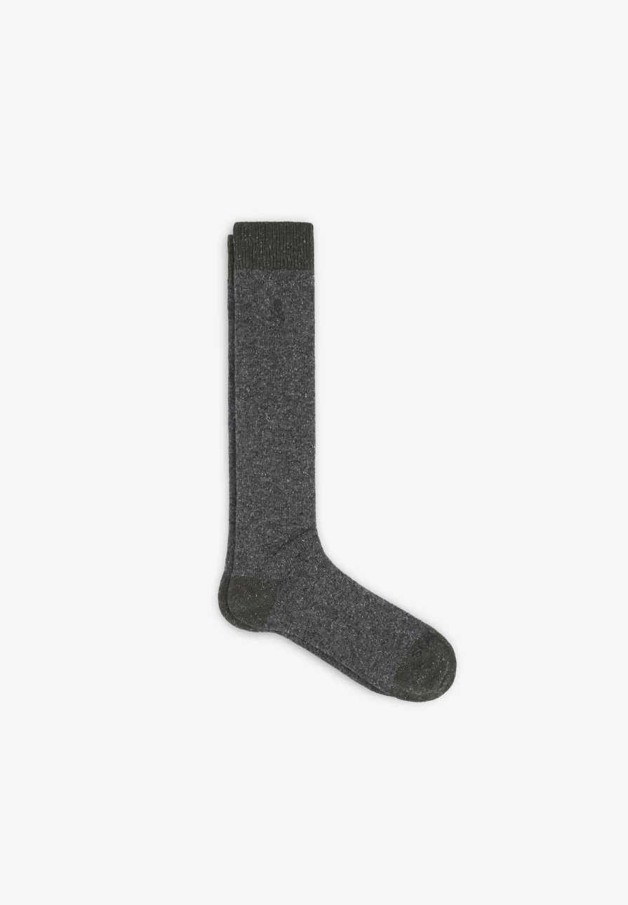 "ScalpersCompany Men's Speckled Christmas Socks Pack - Festive Holiday Socks For Men"