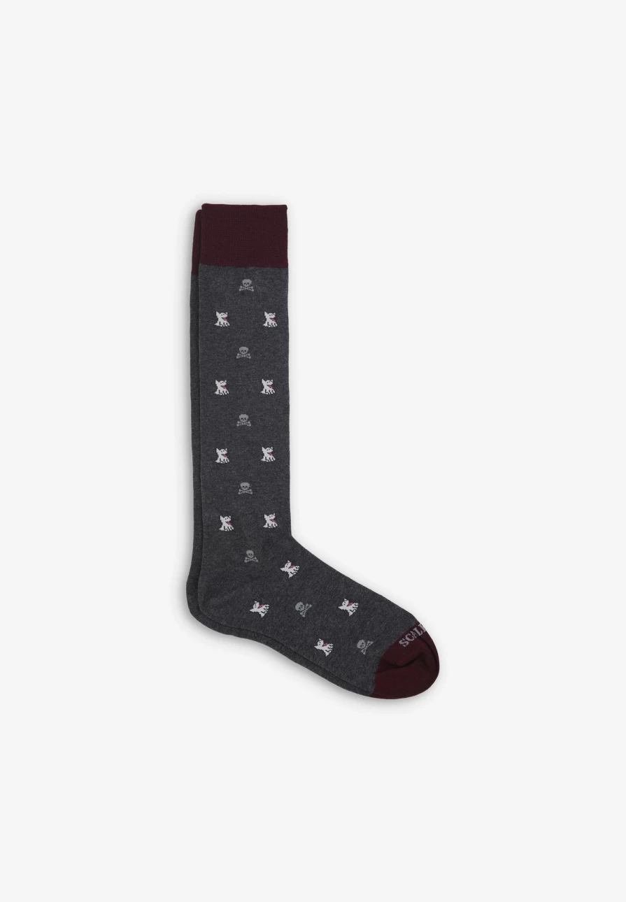 "Men's Fun Motif Socks by ScalpersCompany – Unique & Stylish Design"