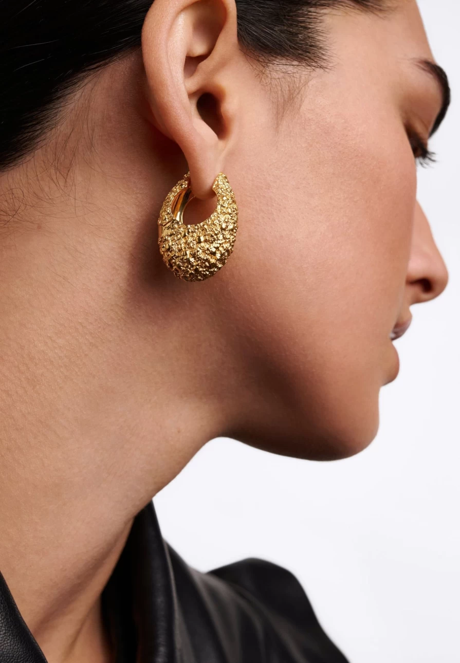"ScalpersCompany Marina Hoops Earrings – Pdpaola X Scalpers Collaboration for Women"
