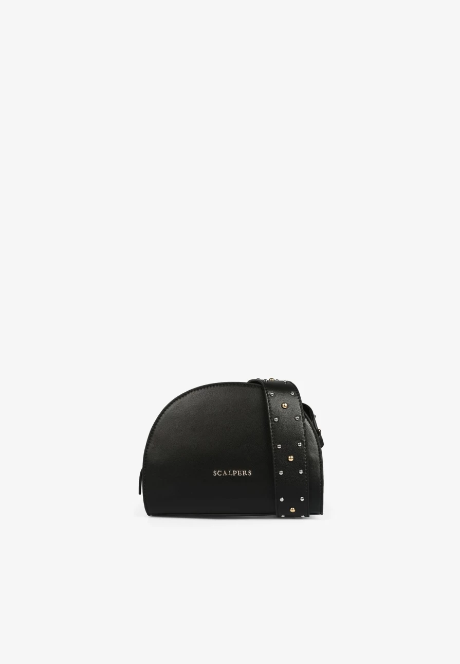 "ScalpersCompany Women's Stylish Half-Moon Leather Handbag - Premium Designer Purse for Ladies"