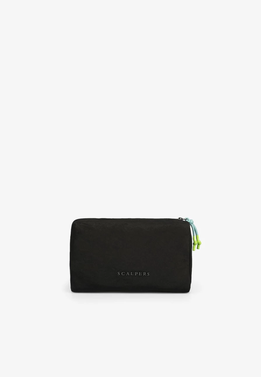 "Stylish Women's Toiletry Bag With Secure Zip Detail By ScalpersCompany"