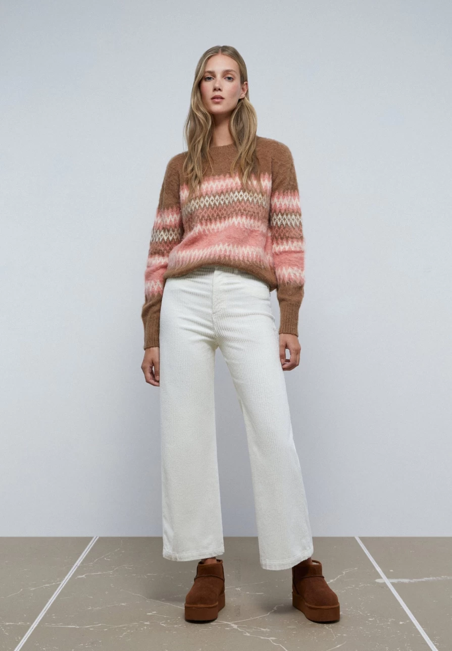 "ScalpersCompany Women's Corduroy Culotte Pants | High-Waisted Wide-Leg Trousers"