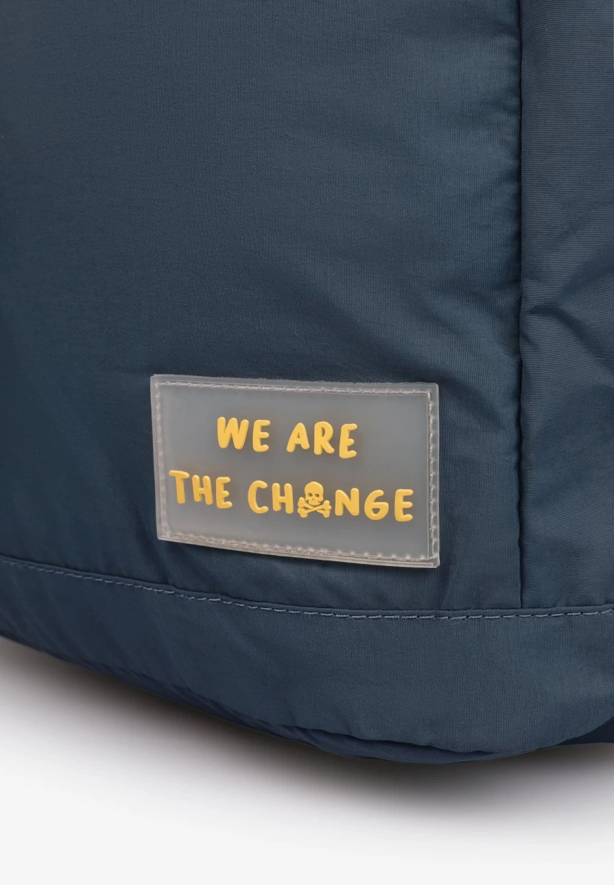 "ScalpersCompany Navy Kids Skull Design Backpack - Front & Back Unique Print"