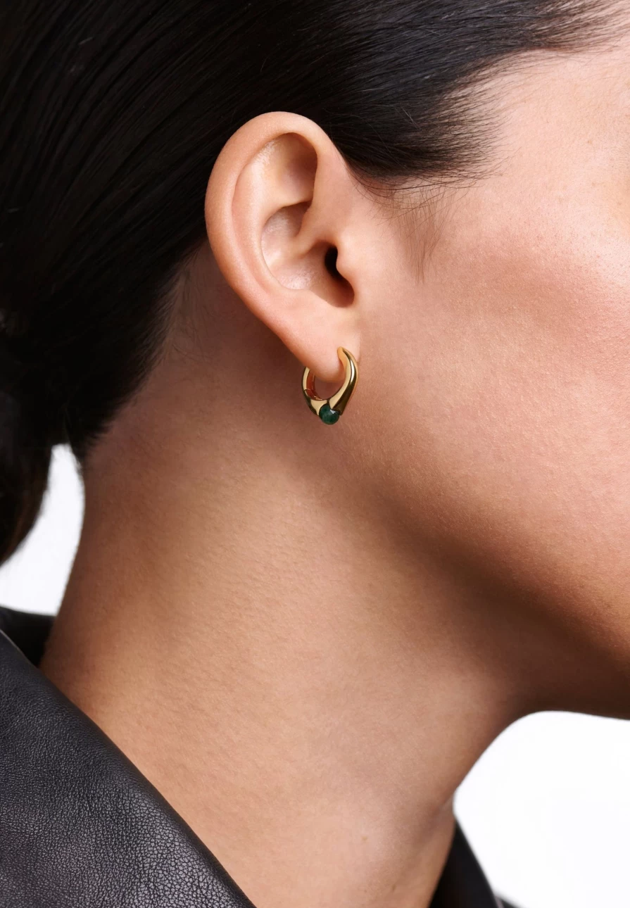 "Pdpaola X Scalpers Oasis Single Hoop Earrings for Women | ScalpersCompany"