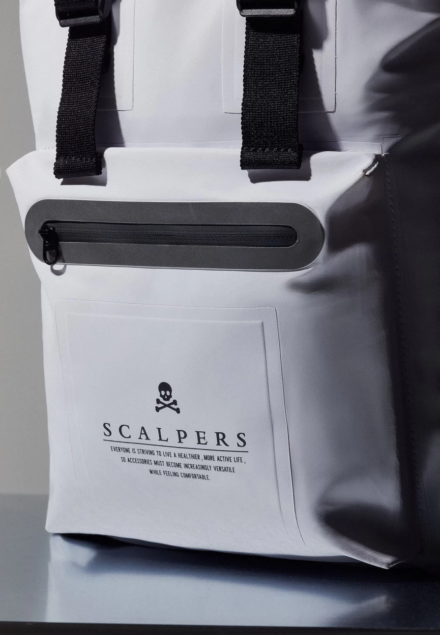 "ScalpersCompany Thermo-Sealed Waterproof Backpack for Men - Durable & Weather-Resistant"