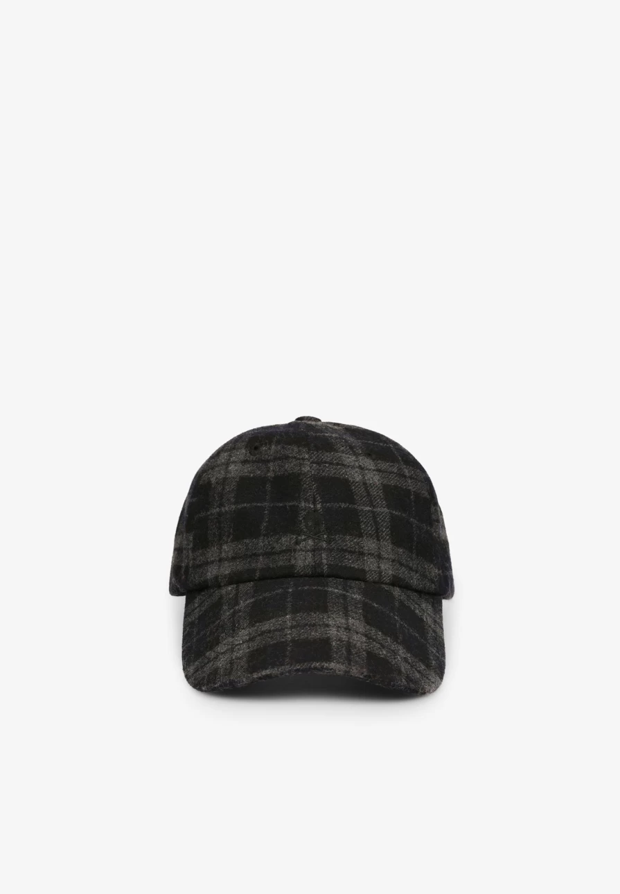 "ScalpersCompany Women's Check Cap - Stylish & Trendy Hat for Women"