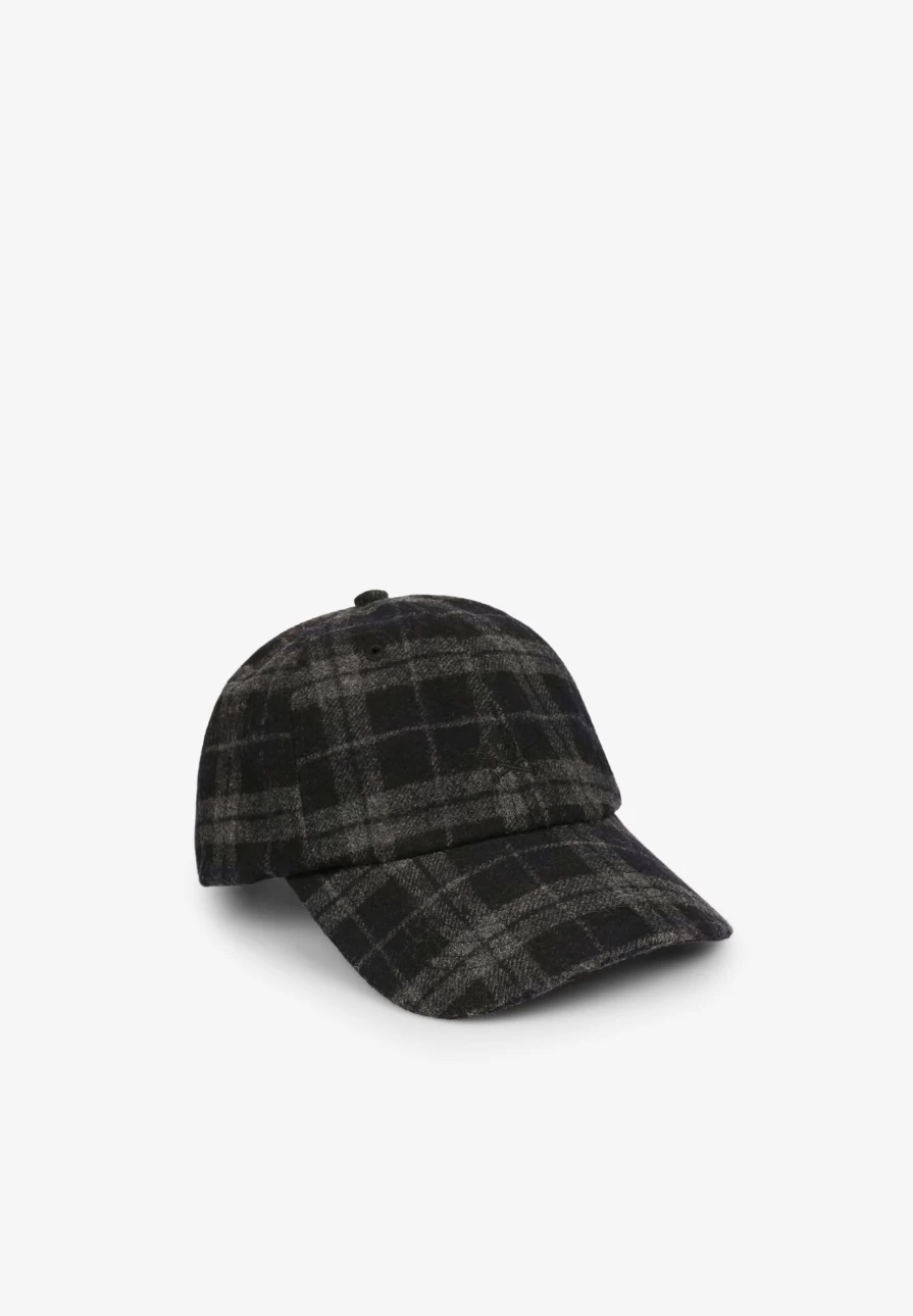 "ScalpersCompany Women's Check Cap - Stylish & Trendy Hat for Women"